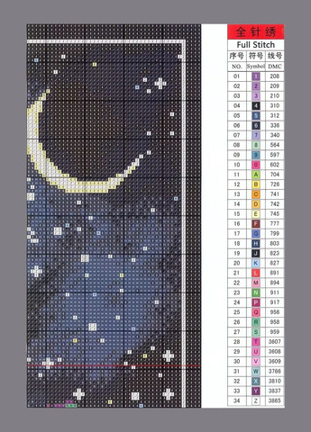 Набір для вишивання за нанесеною на канву схемою "Striped cat ". AIDA 14CT printed, 29*40 см Joy Sunday (313612790)