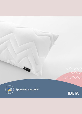 Подушка длинная 40x140 - Nordic Comfort Plus для сна и отдыха с молнией белая IDEIA (315146435)
