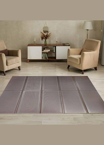 Детский складной термоковрик однотонный 2000*1500*10мм Коричневый (298) SW-00001189 No Brand (328578087)