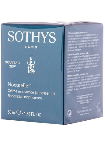 Обновляющий омолаживающий крем для лица Noctuelle Renovative Night Cream 50ml (1118994-9170995) Sothys (368608997)