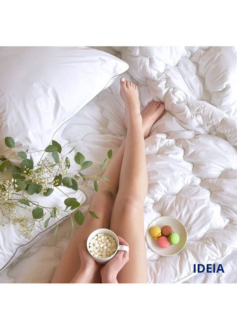 Ковдра літня Super Soft Premium 155х210 см штучний пух бавовна перкаль антиалергенна легка IDEIA (367726712)