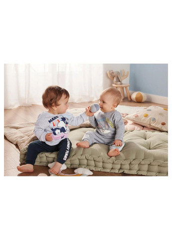 Темно-синие спортивные демисезонные брюки Disney