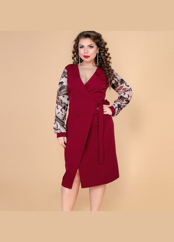 Темно-вишнева сукня Liton