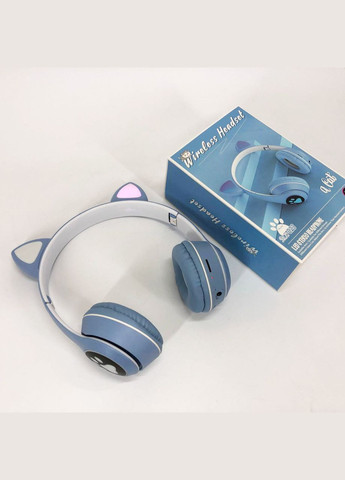 Дитячі навушники з котячими вушками Cat VZV 23M, що світяться No Brand (329447072)