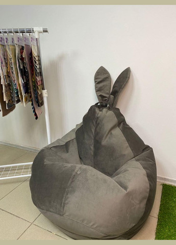 Кресло-мешок Зайка Груша, MEGA XXXL - 160х120 Оксфорд 600D.PU.WR 234 Оливковый SkyPuff (339871370)