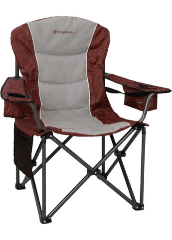 Стул разложенный Juniper C10 Red/Grey KingCamp (356504628)