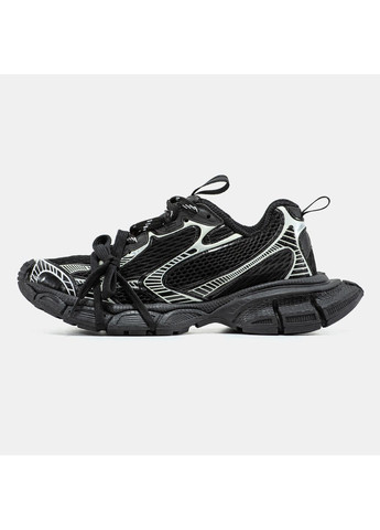 Кросівки жіночі і чоловічі Balenciaga 3XL black | Баленсіага 3ХЛ чорні No Brand чорні демісезони (367086397)