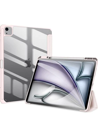 Чехол-книжка Toby Series With Pencil Holder для Apple iPad Air 13" (2024-2026)/Pro 12.9" (2020-2022) Pink [130636] Dux Ducis (399558153)