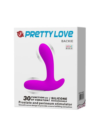 Масажер простати - Pretty Love Backie Prostate Stimulator Purple Drive LyBaile (335863545)