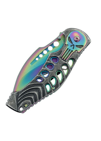 Спасательный Складной Нож для Выживания Spring Assisted Rainbow JKR762 Joker (348117120)