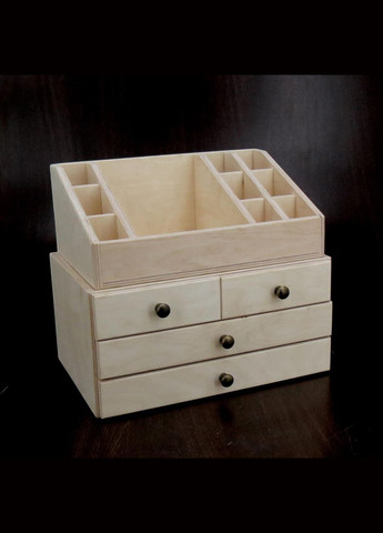 Настольный органайзер из дерева Ашвуд бланже (КНЦ-007001) No Brand (328230275)