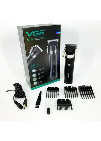 Акумуляторна машинка для стрижки V-687 VGR (387138775)