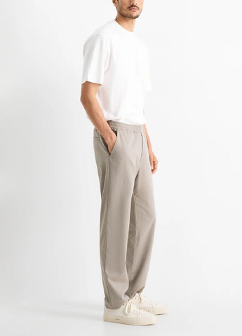 Бежевые повседневный летние брюки C&A