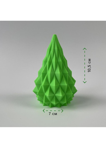 Декоративная елка 3D со спиральным узором – новогодний минималистичный декор. No Brand (366890038)