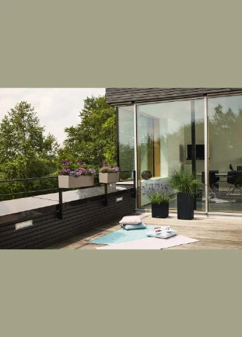 Вазон Balconera Stone 50, пісочно-біжевий (A-013600) Lechuza (323653337)