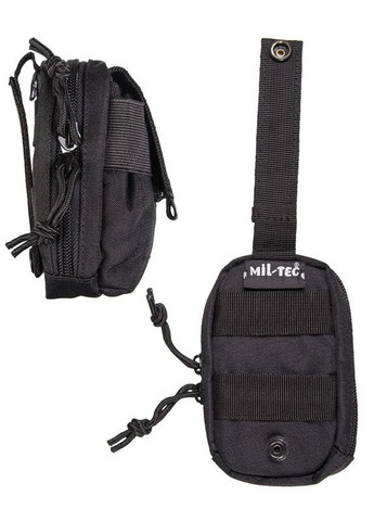 Підсумок тактичний Універсальний MOLLE KOPPELTASCHE GEPOLSTERT SCHWARZ (13490502) Mil-Tec (292132471)