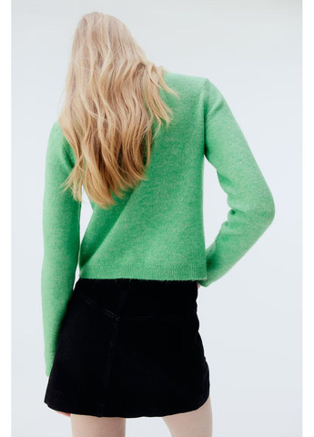 Зеленый демисезонный кардиган H&M