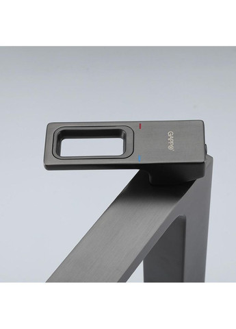 Смеситель для умывальника G1017-92, оружейная сталь GAPPO (373267176)