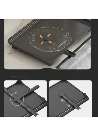 Кухонная сушилка стойка держатель с поддоном нескользящими ножками для посуды на 2 уровня 30x10 см (480860-Prob) Unbranded (346389821)