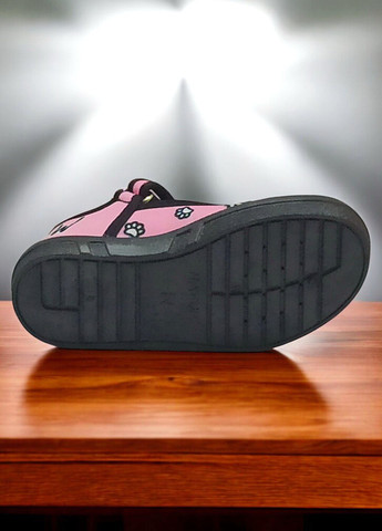 Розовые детские ортопедические тапочки на сменку в садик школу для девочки natur Waldi