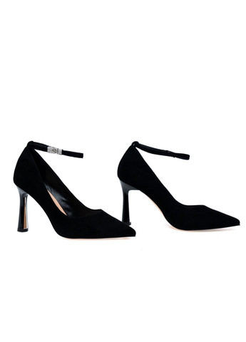 ANGELOVERA Туфли 01682 Черные черный з натуральная замша, турция — (364667464)