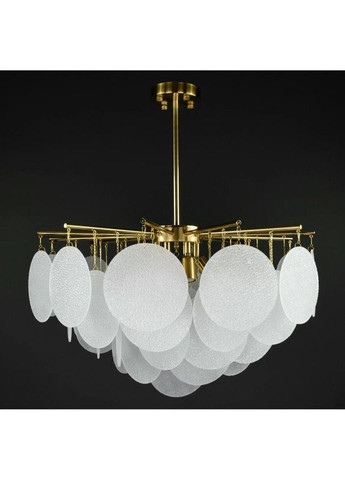 Люстра потолочная на 6 лампочек 27513 Латунь 62-92х62х62 см. Sunnysky (324396215)