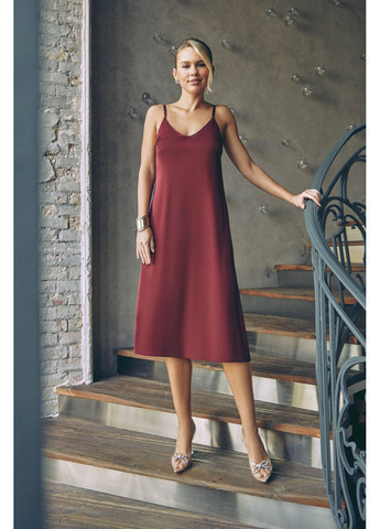 Темно-красное платье 2220.6193 Seventeen