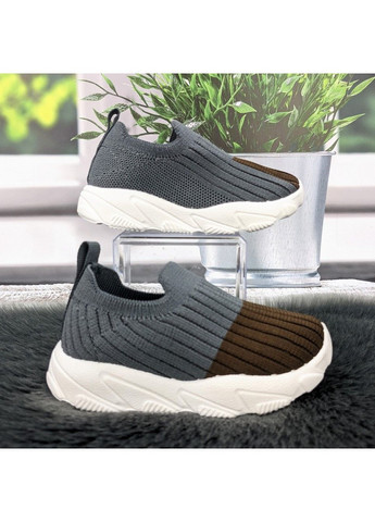 Темно-серые мокасины для мальчика Fashion