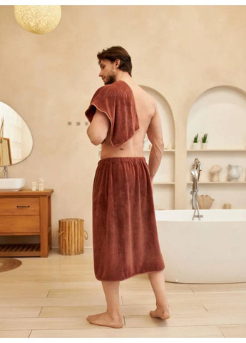 Мужской набор в сауну (Полотенце 35х70см+колт 80х150см) Mallory Home (361967360)