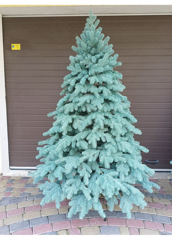 Ёлка искусственная литая SGX Ковалевская 2.10 м. голубая Yalynkar (366964199)