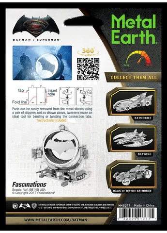 Металлический 3D конструктор "Проектор Batman v Superman Bat-signal",, MMS377 Metal Earth (393102776)