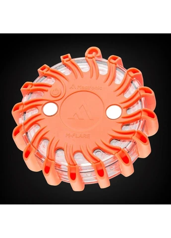 Комплект фонарей профессиональных M-Flare (65 Lm) Amber Magnet Synch Recharg 12/220V (PSD0012) Mactronic (394241445)