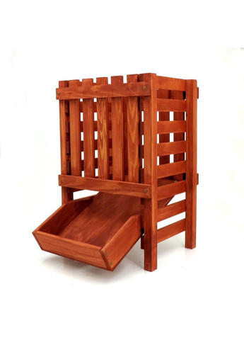 Лоток для фруктов и овощей из дерева Онион коралл (ЯХО-000414) No Brand (327849515)