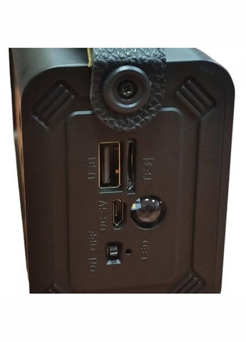 Радіоприймач цифровий акумуляторний NS-222S mp3 плеєр із сонячною панеллю FM USB TF і LED ліхтариком NNS (346048361)