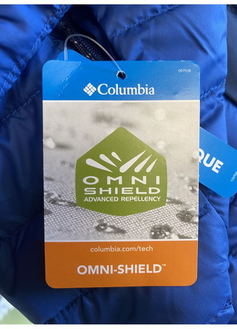 Синяя куртка silver falls ii Columbia