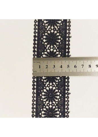 Кружево макраме 5 см (20 м) цвет-синий темный (20-Y10489-2) Plus-plus (352744709)