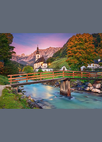 Пазл Закат в Рамзау 2000 деталей Castorland (317187285)