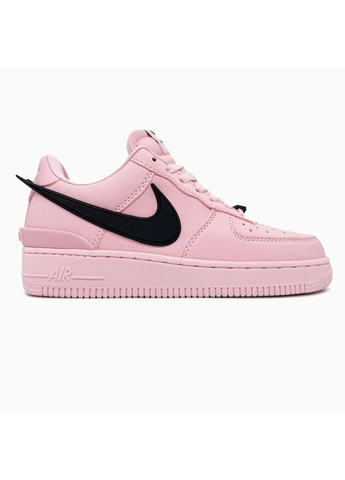 Розовые летние кроссовки nike air force 1 low x ambush hyper pink найк аир форс 1 No Brand