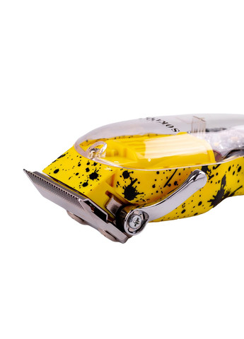 Машинка для стрижки SK-LF-9970 аккумуляторная с насадками желтая SKLF9970 Sokany (357226701)