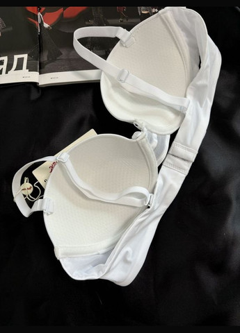 Молочный балконет бюстгальтер анжелика Duoduokeke с косточками