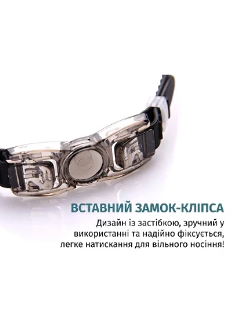 Набір для плавання дорослий — окуляри для плавання + силіконова шапочка, антифог, UV-захист, чорний YouYou (396659990)