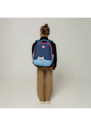 Рюкзак каркасный H-100 Meow-Meow 35х28х15 см Разноцветный (559845) Yes (387585411)