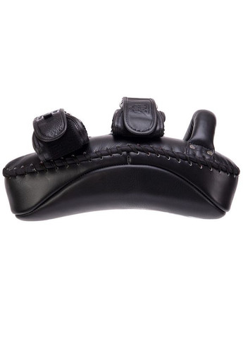 Пади для тайського боксу Тай-педи з натуральної шкіри (2шт) KING Ultimate (підтримка для рук, р-р L 39х20х11см, Чорний) Top King Boxing (361435094)