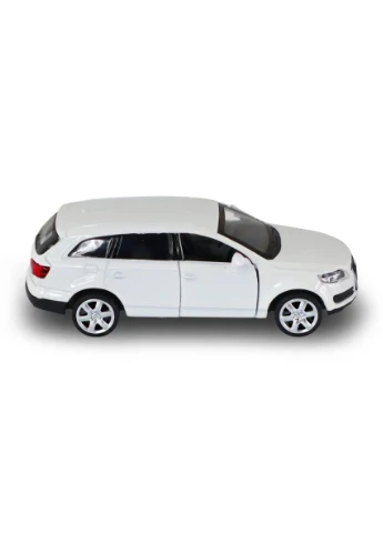 Автомодель Audi Q7 1:43 металл белая с открывающимися дверцами функция pull back No Brand (400878382)
