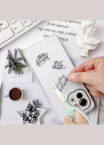 Прозрачная термобумага для мини принтера самоклеющаяся 5 рулонов WER-77701 No Brand (326800897)