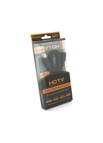 Кабель мультимедійний HDMI M to HDMI M 1.5m V1.4 black (YT-HDMI(M)/(M)SLIM-1.5m/04460) Merlion (393770173)