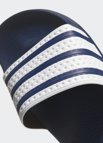 Синие спортивные шлепанцы adilette adidas