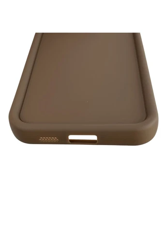 Чохол силіконовий Soft Touch для Galaxy S25 Plus коричневий (Повний захист камери) Samsung (394049444)