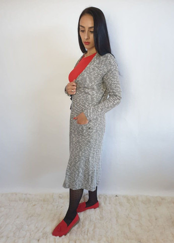 Черно-белый демисезонный кардиган Tom Tailor