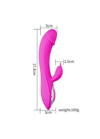МЕГА Мастурбатор 14 РЕЖИМОВ Двойной кролик двухсторонний MELI (301867013)